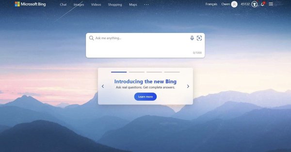 new Bing